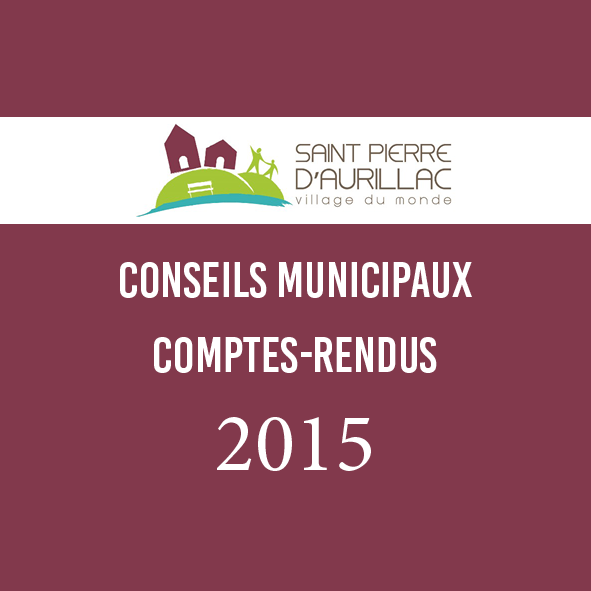 Comptes-rendus de 2015