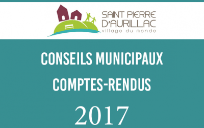 Comptes-rendus de 2017