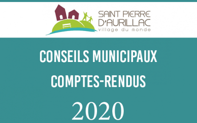 Les comptes-rendus de 2020