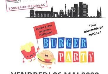 BURGER PARTY avec l’Association vacances loisirs