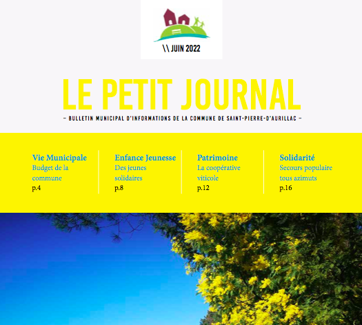 Le Petit Journal de juin 2022