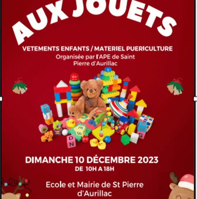 BOURSE AUX JOUETS